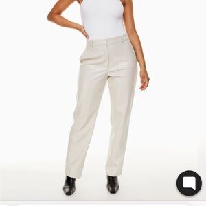 aritzia Babaton faux leather pants